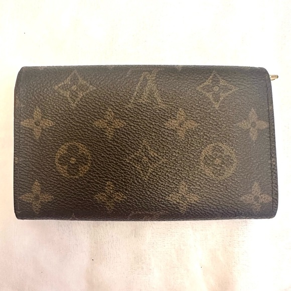 Louis Vuitton Brown Monogram Porte Monnaie Tresor Wallet - Picture 2 of 16